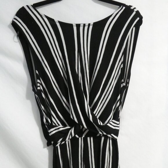 LANE TREE | medium | Black and White Striped Romper | NWOT - Picture 6 of 15